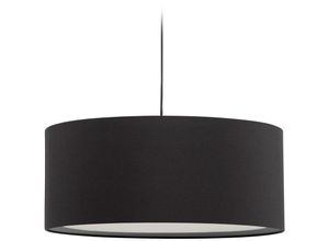 8433840788432 - - Lampenschirm für Deckenleuchte Santana in Schwarz mit Diffusor in Weiß ø 50 cm - Schwarz