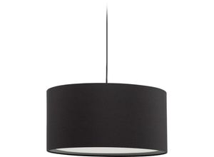 8433840814698 - Lampenschirm für Deckenleuchte Santana in Schwarz mit Diffusor in Weiß ø 40 cm - Kave Home