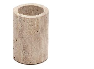 8433840857886 - Macre Zahnbürstenhalter aus Travertin in Beige - Kave Home