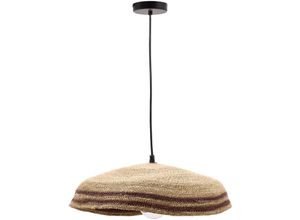 8433840889979 - Vinyola Deckenlampe aus Naturfasern mit naturfarbenem und schwarzem Finish ø 44 cm - Kave Home