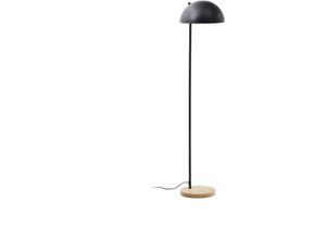 8433840912813 - Catlar Stehlampe aus Eschenholz und Metall mit schwarzem Lackfinish - Kave Home