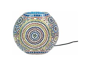 8433933161586 - Signes Grimalt Möbel Desktop -Lampe Mosaiklampen Multicolor 13x25x24cm 16158 - Multicolor