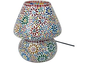 8433933162002 - Signes Grimalt - Möbel Desktop -Lampe mosaic lampas brow 23x23x31cm 16200 - Marrón