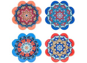 8433933225202 - Signes Grimalt - Kochbeiträge Mandala Set 4U Mágicolor Multicolor 12x12x1cm 22520 - Multicolor