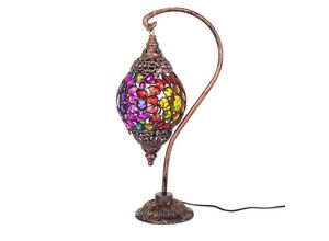 8433933245545 - Möbel Desktop -Lampe Multikolenlampen mit Dünnlampe 19x27x55cm 24554 - Multicolor - Signes Grimalt