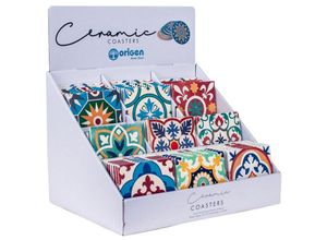 8433933248119 - Zen Et Ethnique - Signes Grimalt Kochbeiträge Postavas Set 72 oder Multicolor Coasters 11x11x1cm 24811