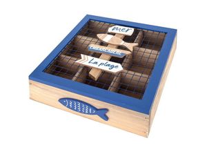 8433933256589 - Zen Et Ethnique - Signes Grimalt Küchenbox Box Box- und Multicolor -Tabletts 24x24x8cm 25658