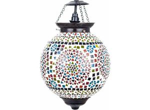 8433933263402 - Möbeldachlampe Marokkanische Lampen -Multikolor -Lampen 28x28x33cm 26340 - Multicolor - Signes Grimalt