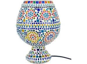 8433933263488 - Signes Grimalt Möbel Desktop -Lampe Marokkanische Lampen mehrfarbig Lampen 19x19x27cm 26348 - Multicolor