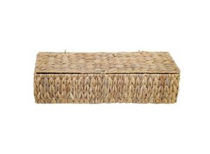 8433933265000 - Dekorationsbox Napilletero 4 Lücken braune Körbe 15x40x10cm 26500 - Marrón - Signes Grimalt