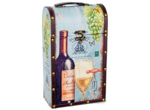 8433933275450 - Signes Grimalt - Küchenbox Blue Blonelerators Weinblock 12x21x36cm 27545 - azul