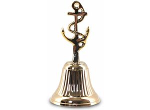 8433933296967 - Marinefigur Dekoration Marine Bell mit goldener acla 7x7x14cm 29696 - Dorado - Signes Grimalt