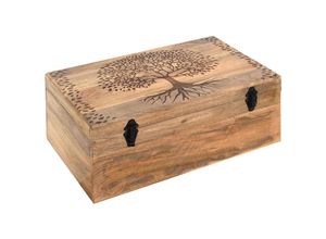 8433933309322 - Baúl Tree Life Boxen und Schmuck Brown Box - 27x66x40cm - Marrón - Signes Grimalt