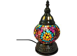 8433933315057 - Mosaic Lamps Schwarze Tischlampe - 22x12x12cm - Negro - Signes Grimalt