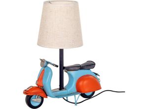 8433933331354 - Signes Grimalt - Vintage Scooter Lampe Arabische Tischlampe – 34 x 29 x 15 cm - Crudo