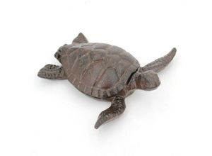 8433933336441 - Signes Grimalt - Turtle Box Graue Schmuckschatullen und Boxen – 16 x 16 x 5 cm ideal zum Dekorieren Ihres Zuhauses - Gris