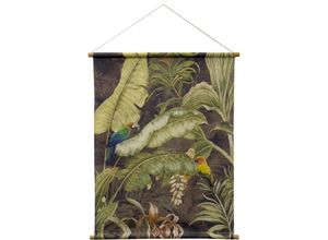 8433933338346 - Tropical Rollbilder auf Leinwand Rechteckiges Grün - 100x80x2cm - Verde - Signes Grimalt