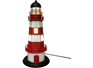 8433933341780 - Signes Grimalt - Faro Vintage rote Tischlampe Retro-Industriedesign dekorative Beleuchtung