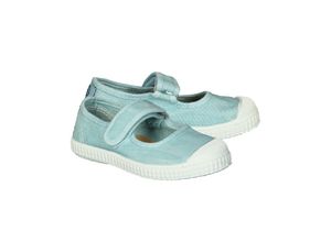 8433944950360 - - Ballerinas MERCEDES PUNT TINTADO in washed azul lago Gr25