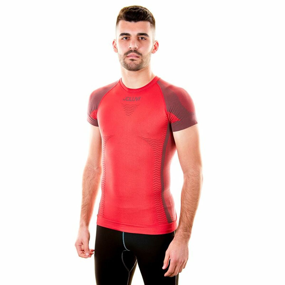 8434092328773 - Herren Kurzarm-T-Shirt Pro Rot