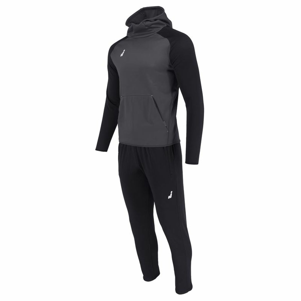 8434092707264 - Jogginghose für Erwachsene Hood Ran Schwarz Grau Herren 8434092707264 - Jogginghose für Erwachsene Hood Ran Schwarz Grau Herren