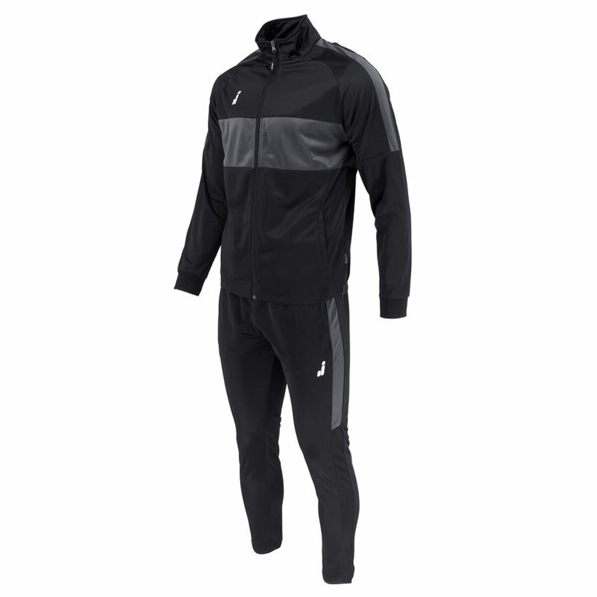8434092782612 - Kinder-Trainingsanzug Ambi Schwarz 8434092782612 - Kinder-Trainingsanzug Ambi Schwarz