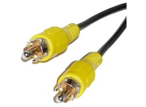 8434185376315 - CableMarkt - Cinch-M-Videokabel an beiden Enden von 1 m