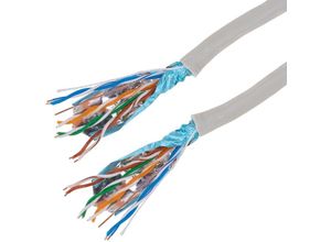 8434185376858 - Kategorie 5e 24AWG FTP-Kabeltrommel aus starrem grauem Material 305 m - Cablemarkt