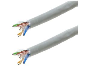 8434185380213 - 305-m-Spule mit starrem FTP-Kabel der Kategorie 6 24 awg in Grau - Cablemarkt