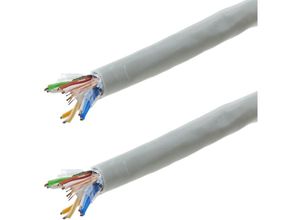 8434185381036 - Spule mit FTP-Kabel Cat6A 23AWG starre graue Farbe 305m - Cablemarkt