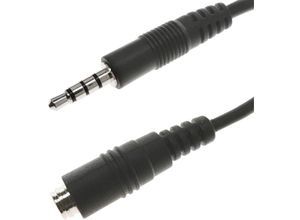 8434185387175 - 4-poliges 35-mm-Miniklinken-Kopfhörer- und Mikrofon-Audiokabel für m f 5 m - Cablemarkt