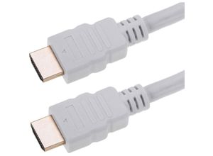 8434185418275 - Cablemarkt - Kabel hdmi 21 Ultra hd 8K weiß 05m Stecker auf Stecker