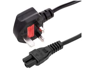 8434185432561 - Stromkabel BS-1363-1 Stecker auf IEC-60320-C5 Buchse 18 Meter - Cablemarkt