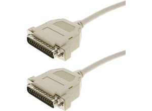 8434185442126 - Kabel mit DB25-Steckern für serielle und parallele Verbindungen 18 m - Cablemarkt