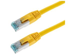 8434185442539 - Ethernetkabel sftp gelb RJ45 Kategorie 7 50cm - Cablemarkt