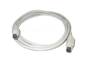 8434185443109 - CableMarkt - PS2-Verlängerungskabel mit MiniDIN6-Stecker - M   M Beige 18 m