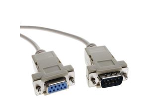 8434185443307 - CableMarkt - Kabel für serielle Verbindungen mit DB9-Stecker - M   F 3 m