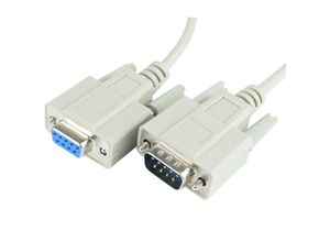 8434185443338 - Kabel für serielle Verbindungen mit DB9-Stecker - m   f 15 m - Cablemarkt