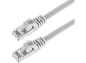 8434185448982 - Cablemarkt - FTP-Netzwerkkabel mit RJ45-Stecker Kat 6A Weiß 1 m