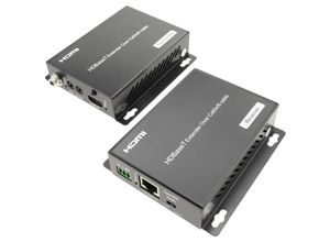 8434185452576 - Cablemarkt - hdmi UltraHD und FullHD Extender über Cat5e 6 Ethernetkabel kompatibel mit HDBaseT hdbt 70 Meter Sender und Empfänger