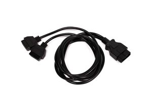 8434185498086 - OBDII-Stecker auf obd 2xJ1962 13-poliges Buchsen-Duplikatorkabel 150 cm - Cablemarkt