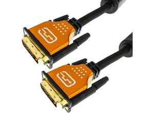 8434185499922 - 5 m langes Dual-Link-Superkabel mit DVI-D-Stecker auf DVI-D-Stecker verdrillter Verbindung - Cablemarkt