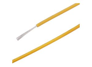 8434185511518 - Cablemarkt - Gelbes Stromkabel 18 awg 30 m für MOLEX-Stecker