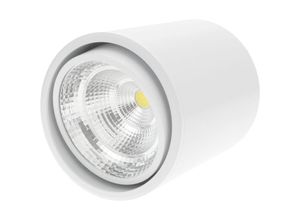 8434185517558 - Cablemarkt - cob LED-Strahler von 5W 220VAC 3000K von 90mm in weißer Farbe