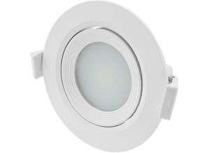 8434185521647 - Cablemarkt - led Einbauleuchte runde 7W 3000K in Warmweiß