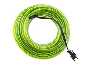 8434185523450 - 23 mm Elektrolumineszenzkabel mit 10 Meter gelbem Netzteil - Cablemarkt