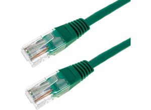 8434185526765 - 50 cm langes Cat 5e utp RJ45-Netzwerkkabel in Grün - Cablemarkt