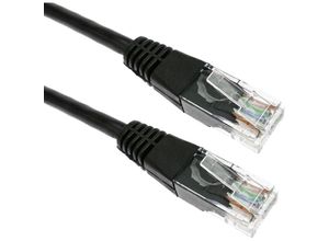 8434185526901 - Cablemarkt - Cat 5e utp RJ45 Netzwerkkabel von 18 m in schwarzer Farbe