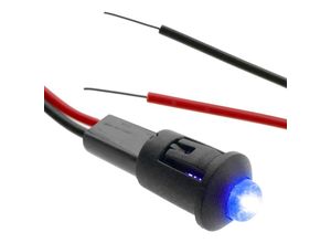 8434185527748 - Cablemarkt - 8 mm blaue LED-Kontrollleuchte