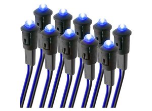 8434185527847 - Cablemarkt - LED-Kontrollleuchte 220VAC blau 8 mm 10 Einheiten